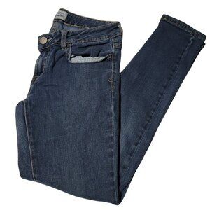 Aeropostale Lola Legging Jeans Womens Size 7 Skinny Low Rise Medium Wash Denim